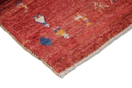 Image 1 of Original Modern Perser Gabbeh Woll Teppich 80 x 70 cm Top Zustan