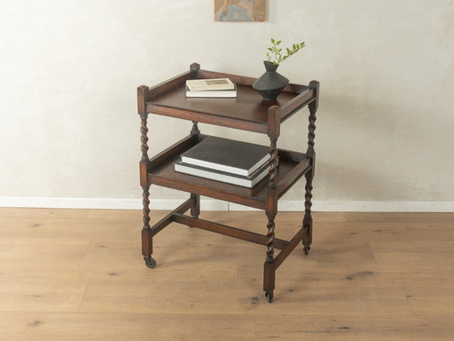 Magnifique chariot à thé de style jacobéen des années 1920