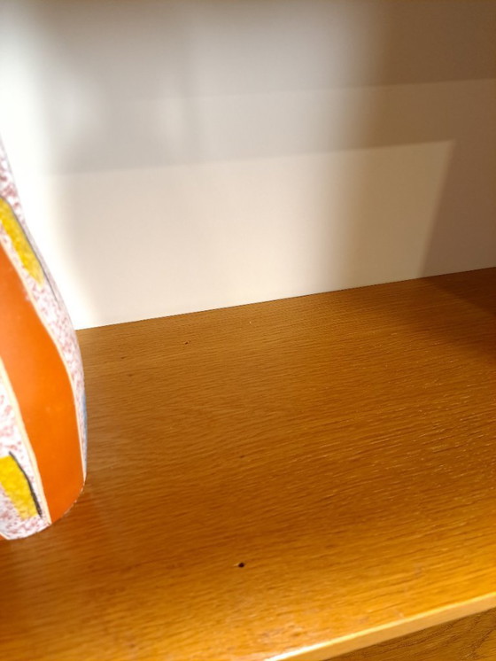 Image 1 of Danish Domino Mobler cabinet with flap door