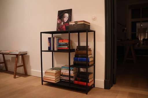 Wall rack Lua 80 x 86cm, color black