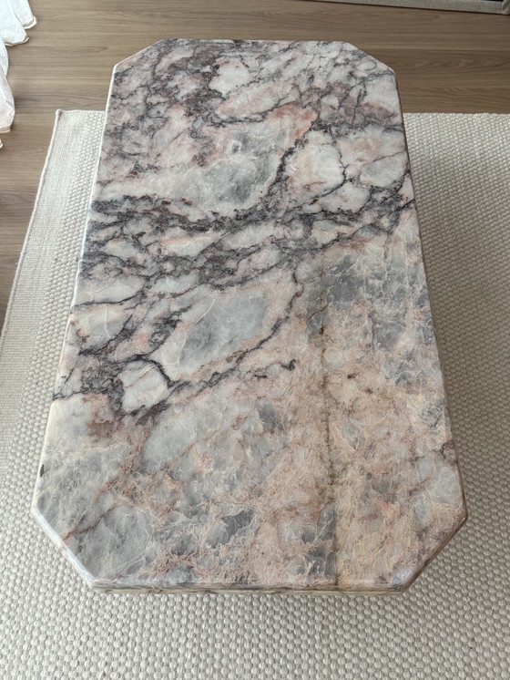 Image 1 of Tavolino da caffè in marmo vintage, Italia 1970