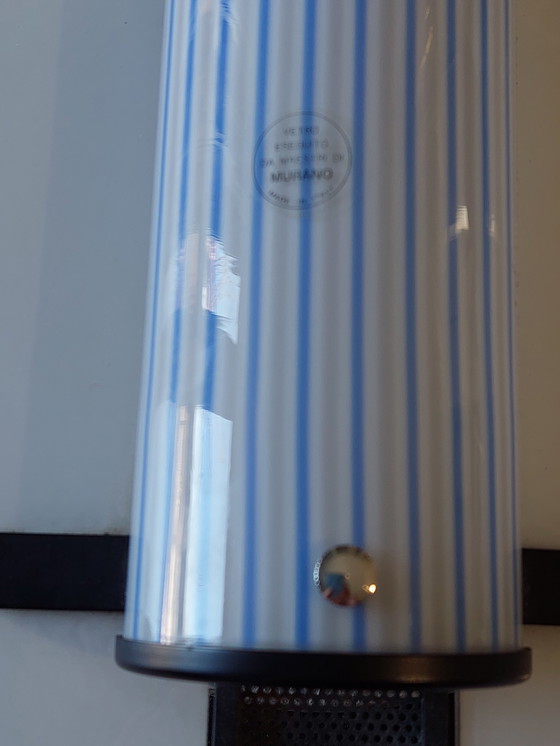 Image 1 of Lampada da soffitto in vetro di Murano, stile postmoderno anni '70, ambientata nell'era spaziale.