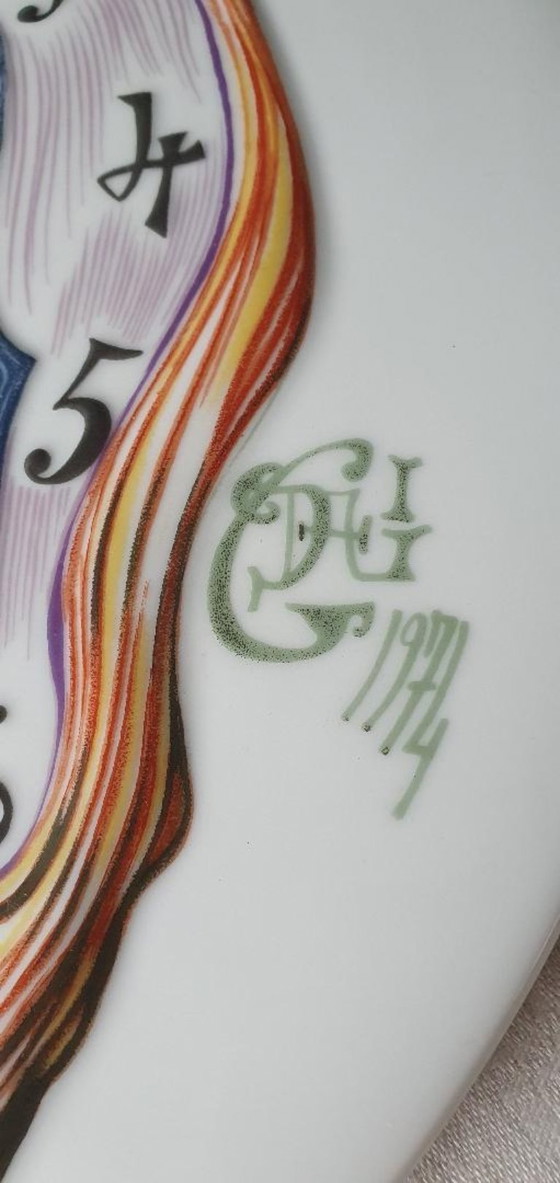 Image 1 of Salvador Dalì per Rosenthal, piatto annuale 1976