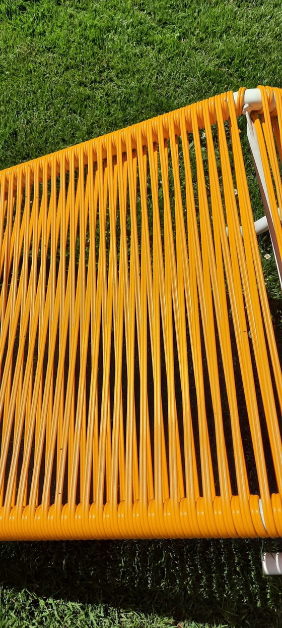 Image 1 of Henkel Ideal spaghetti loungestoel, vintage, midden van de vorige eeuw