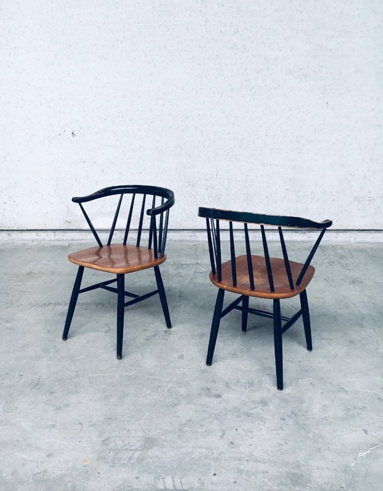 Image 1 of Set di poltrone in stile "FANETT" di design moderno di metà secolo, Danimarca anni '50