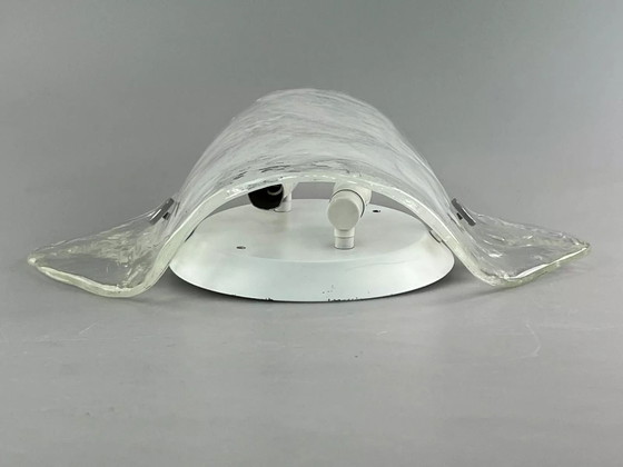 Image 1 of Lampada da parete anni '60 e '70 Kalmar Franken Carlo Nason Ice Glass anni '60