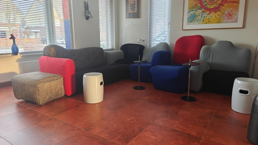 Canapé modulable italien Cannaregio par Gaetano Pesce pour Cassina, set de 6 (fixateur supérieur)