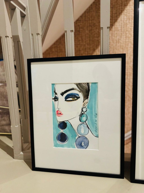 Image 1 of Astrid Vos – Modeportret - Bella Aqua