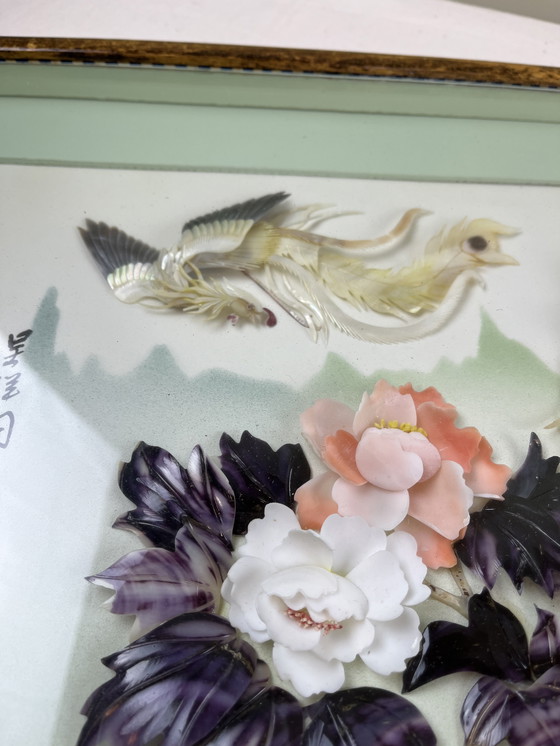 Image 1 of Pannello asiatico in madreperla