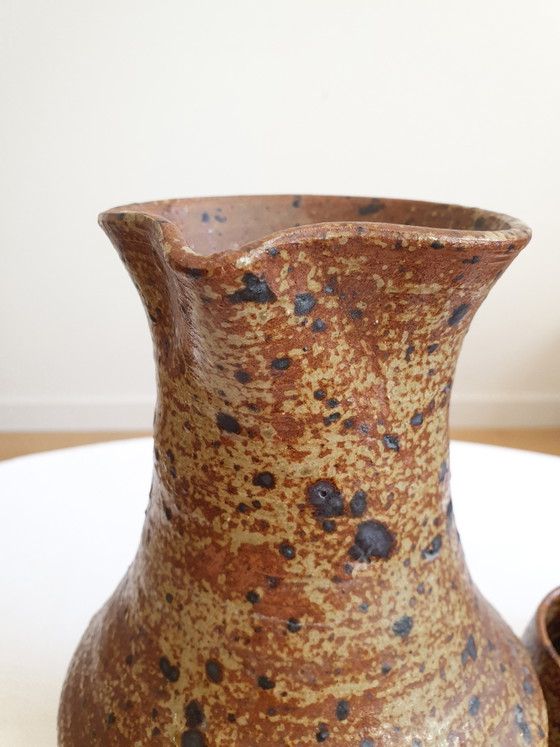 Image 1 of Vajilla de gres de pirita hecha a mano