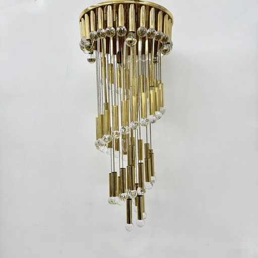 Mid-century design hanglamp van Ernst Palme, Duitsland, jaren 70