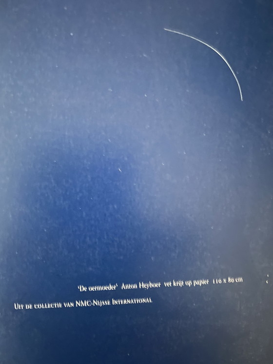 Image 1 of Anton Heyboer untersuchte sein Papier „und wollte seine Haare züchten“