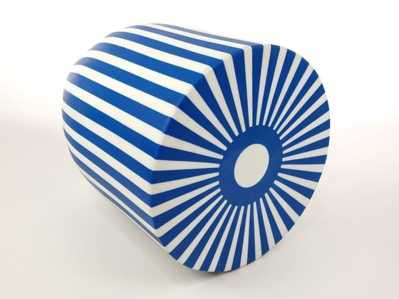 Image 1 of Tavolino marocchino blu e bianco fatto a mano - Bijzettafel artigianale