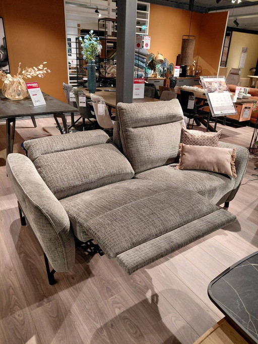 Sofá Valetta de 3 plazas con 2 sillones reclinables eléctricos de Henders & Hazel