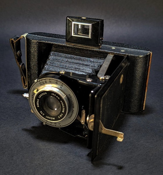 Six-20 Folding Brownie, Second Model 1948–1954 Made in UK – Kodak, Objets déco, Glass, Leather (photo 7 of 15)