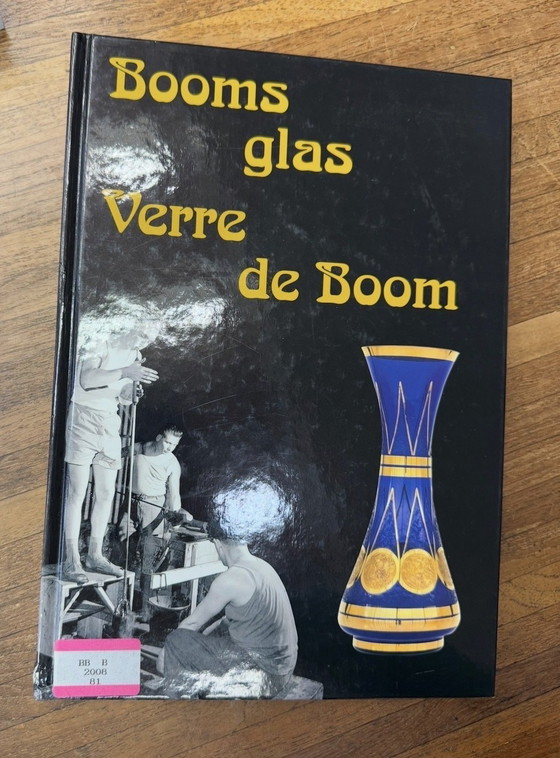 Image 1 of Art Deco “Ruby” Vase - by Paul Heller (signed) - De Rupel Boom, Belgium, ca. 1940s