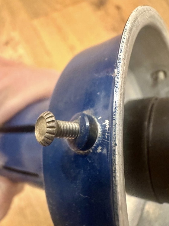 Image 1 of Vintage lamp met opalen bol.