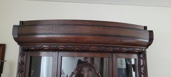 Image 1 of Vetrina in rovere antico