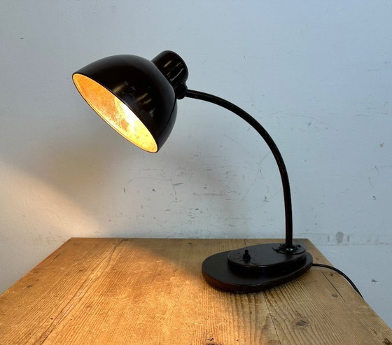 Image 1 of Vintage Brown Adjustable Table Lamp, 1960s