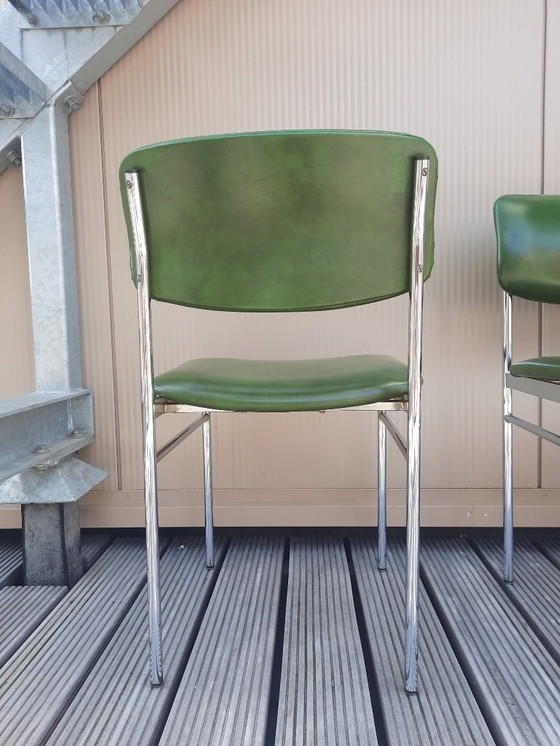 Image 1 of Set 4x sedie da pranzo vintage mcm