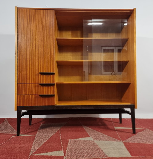 Vintage Ash Cabinet by Francisek Mezulanik, 1960s
