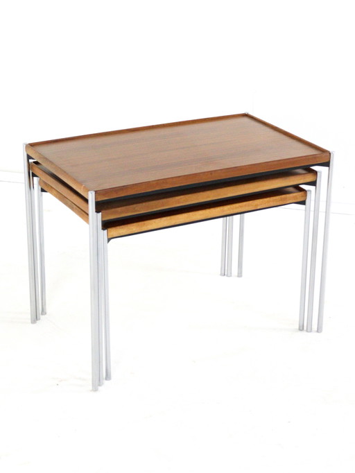 Lämmle & Co Mimiset nesting tables met omkeerbaas blad 
