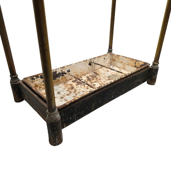 Image 1 of Portaombrelli antico in ottone inglese, circa 1900