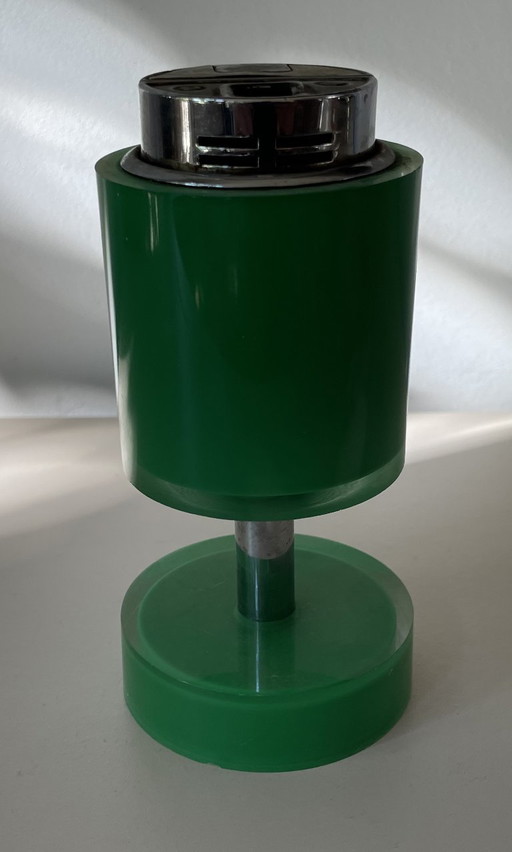 Sarome - Vintage groene Space Age Tafelaansteker