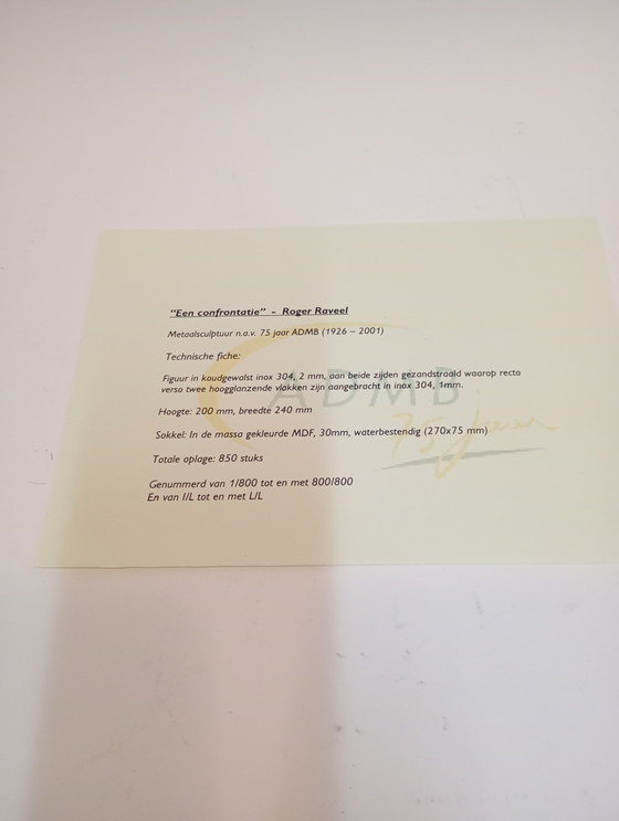 Image 1 of Een confrontatie Roger Raveel 