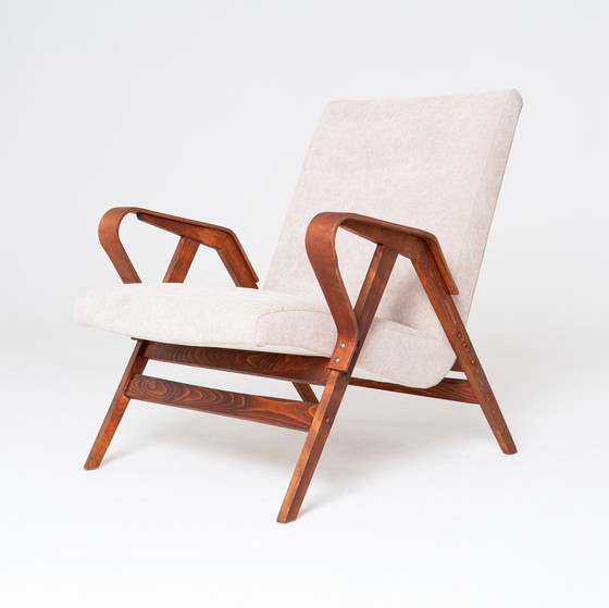 Image 1 of Sillones Frantisek Jirak con otomana para Tatra Nabytok, década de 1960