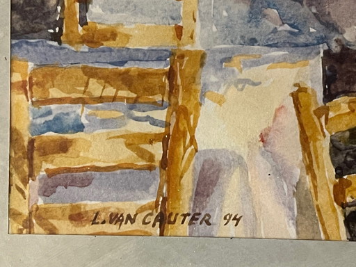 Aquarel Van Luc Van Cauter