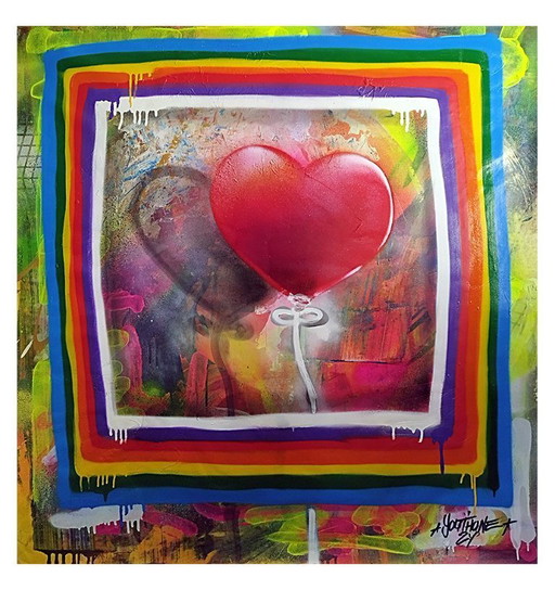 YOUTHONE - All you need is love - Toile d'artiste