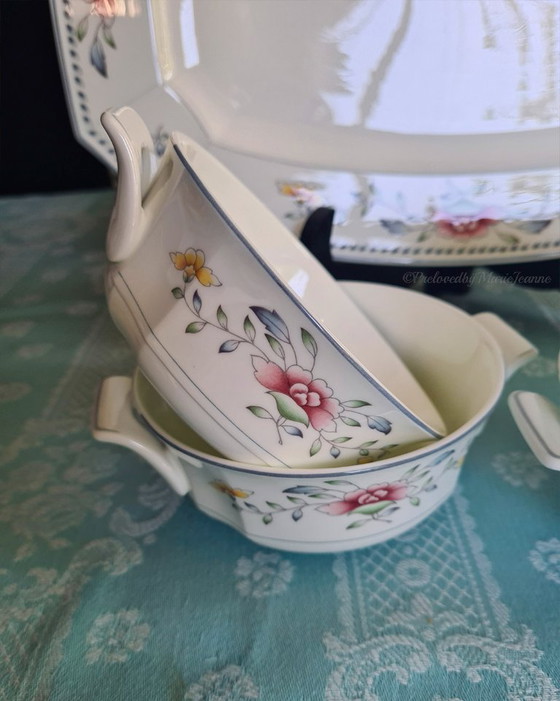 Image 1 of 4 cuencos Villeroy & Boch Nanking para ensalada o sopa - como nuevos