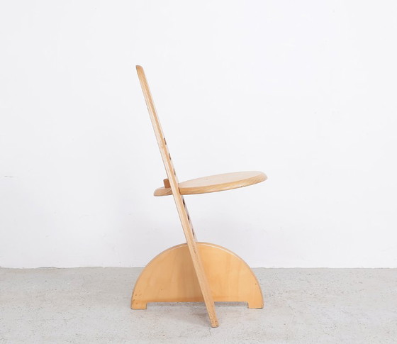 Image 1 of Lundi-sit verstelbare houten stoelen, Lundia 1980s