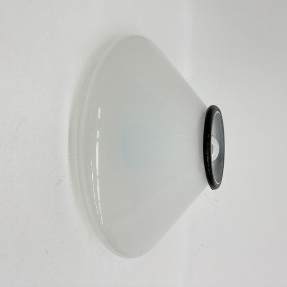 Image 1 of Applique murale Leucos en verre de Murano, design du milieu du XXe siècle, Italie des années 1980