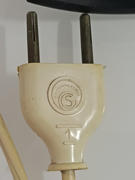 Vintage "San Giorgio La Spezia" Bakelite and Chrome Steel Table Fan – 1960s – Decorative Objects, Metal (photo 13 of 14)