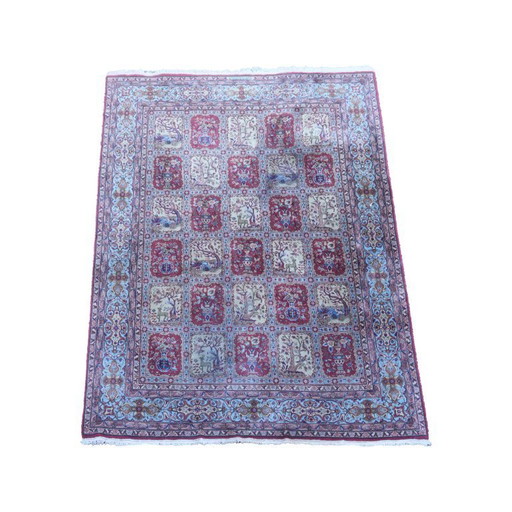 Großer orientalischer Teppich mit eleganten Mustern und schönen Farben, 397 x 304 cm