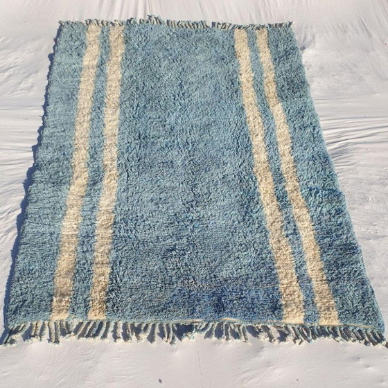 Image 1 of Tapis marocain en laine natural 250cmx150cm