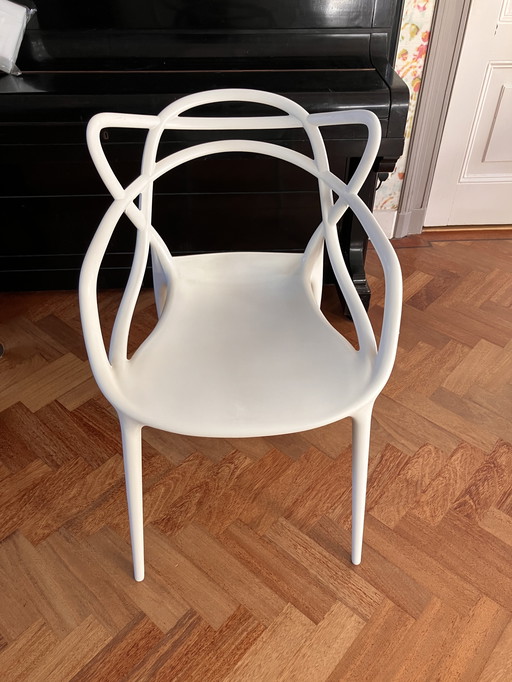 1 x Kartell Masters Dining Chair White