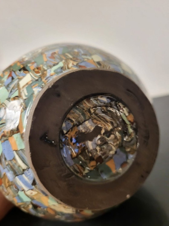 Image 1 of Jean Gerbino vase – Vallauris (France) – unique neriage technique