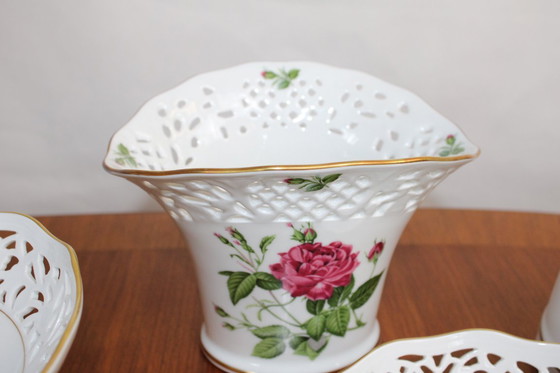 Image 1 of Openwork porcelain service - Pierre-Joseph Redouté for Arzberg