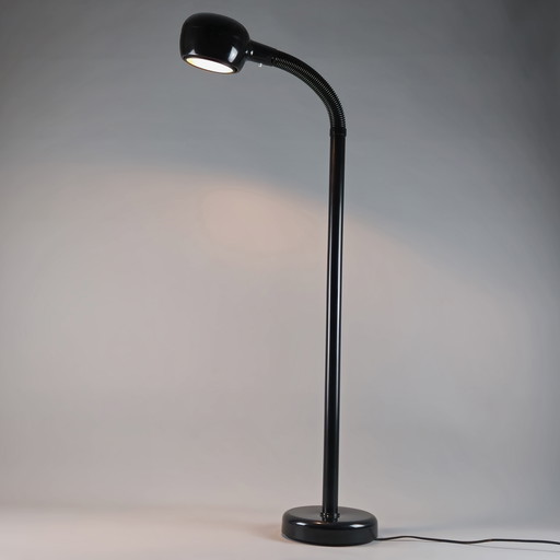 Vintage 1970 Space-Age Floor Lamp Cobra by Fagerhults Belysning Sweden