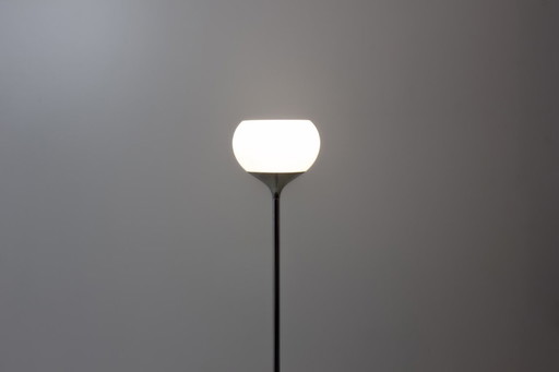 Lampadaire chromé italien