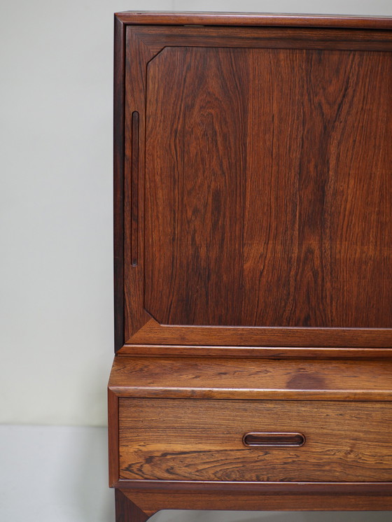 Image 1 of Highboard Kai Kristiansen 54 Rosewood Danish Sideboard