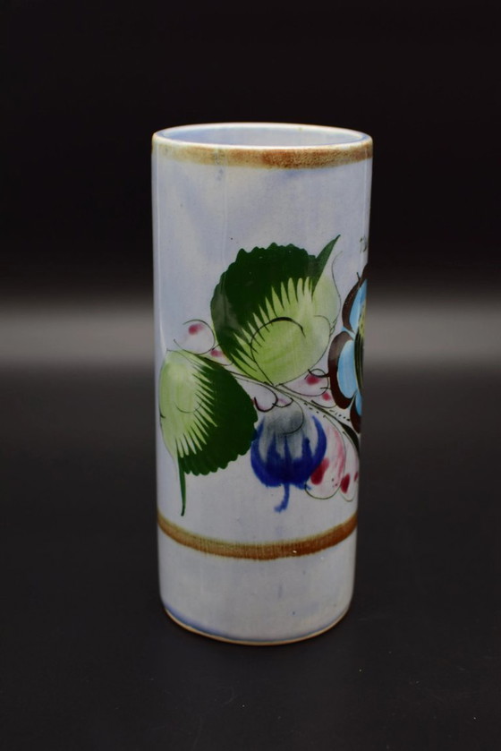 Image 1 of Tonala Mexico vaas handbeschilderd