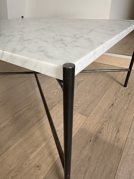 Image 1 of tavolino da caffè in marmo di Carrara
