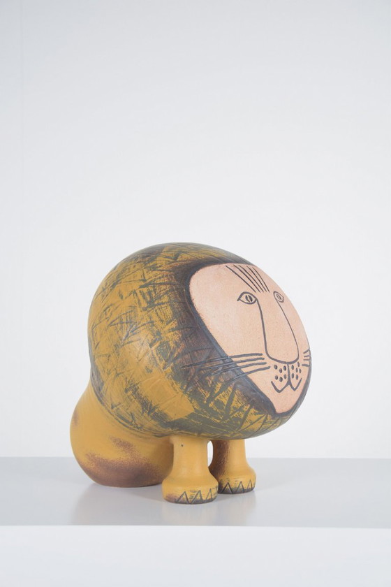Lion Maxi in ceramica di Lisa Larson per K-Studion Gustavsberg – Oggetti decorativi (photo 2 of 13)