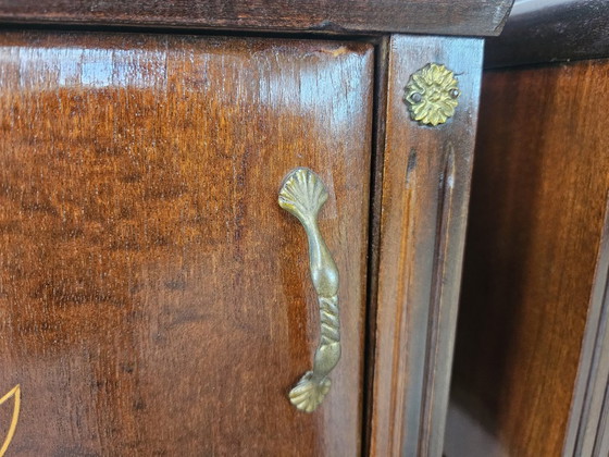 Coppia di comodini in rovere anni '60 con piani in vetro – Wood (photo 11 of 17)