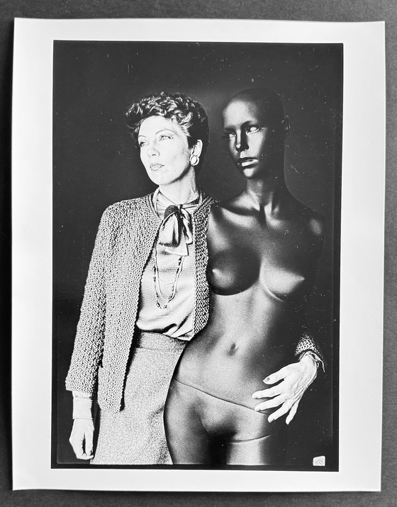 Image 1 of Michel Pinel - Fashion Photograph, signed circa 1985