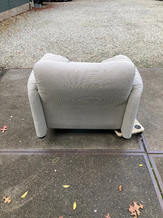 Image 1 of Set unico Maralunga originale di Vico Magistretti per Cassina, 1985